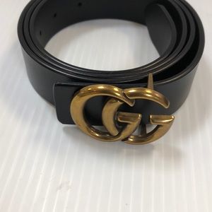 Gucci black belt 46/115